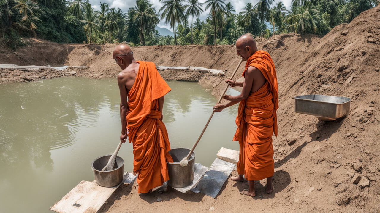 TWO MONKS STORY